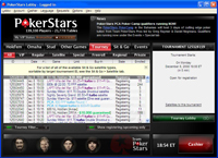PokerStars Lobby Screenshot