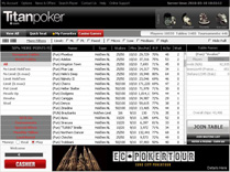 Titan Poker Lobby