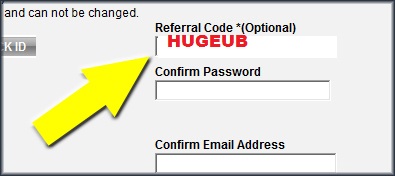 UB Referral Code